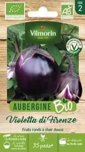 Aubergine Violette de Florence (Violetta di Firenze) - BIO